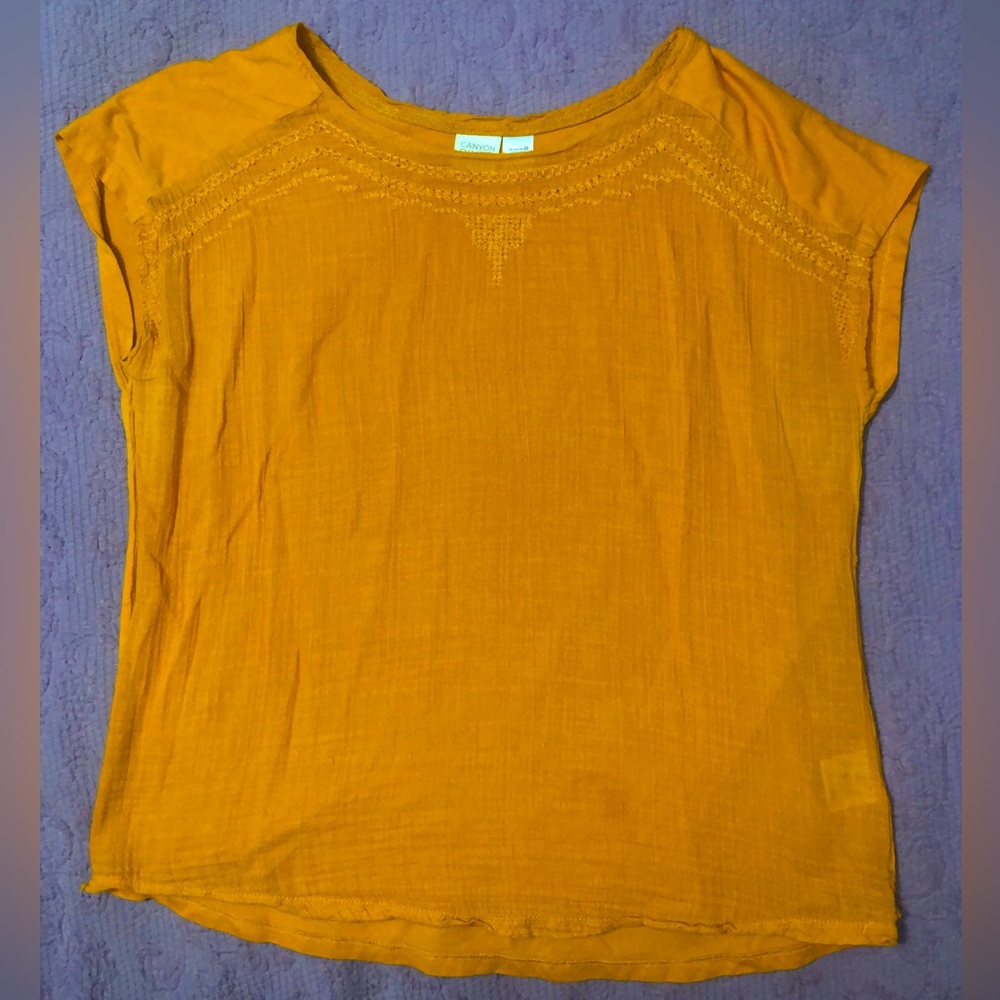 Canyon River Blouse 💛🧡